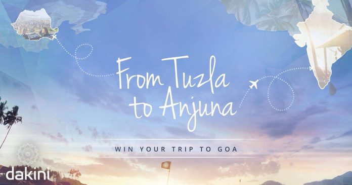 Dakini is taking you and a friend from Tuzla to Anjuna