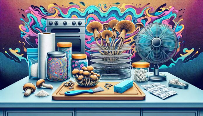 In-Depth Guide to Drying Psilocybin Mushrooms